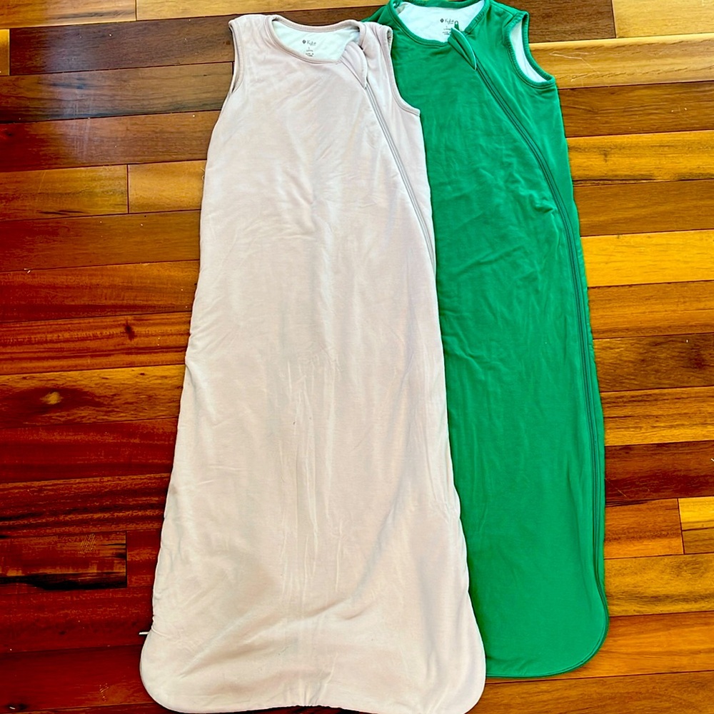 Bundle of 2 Kyte Baby Bamboo Sleep Sacks - Size Large